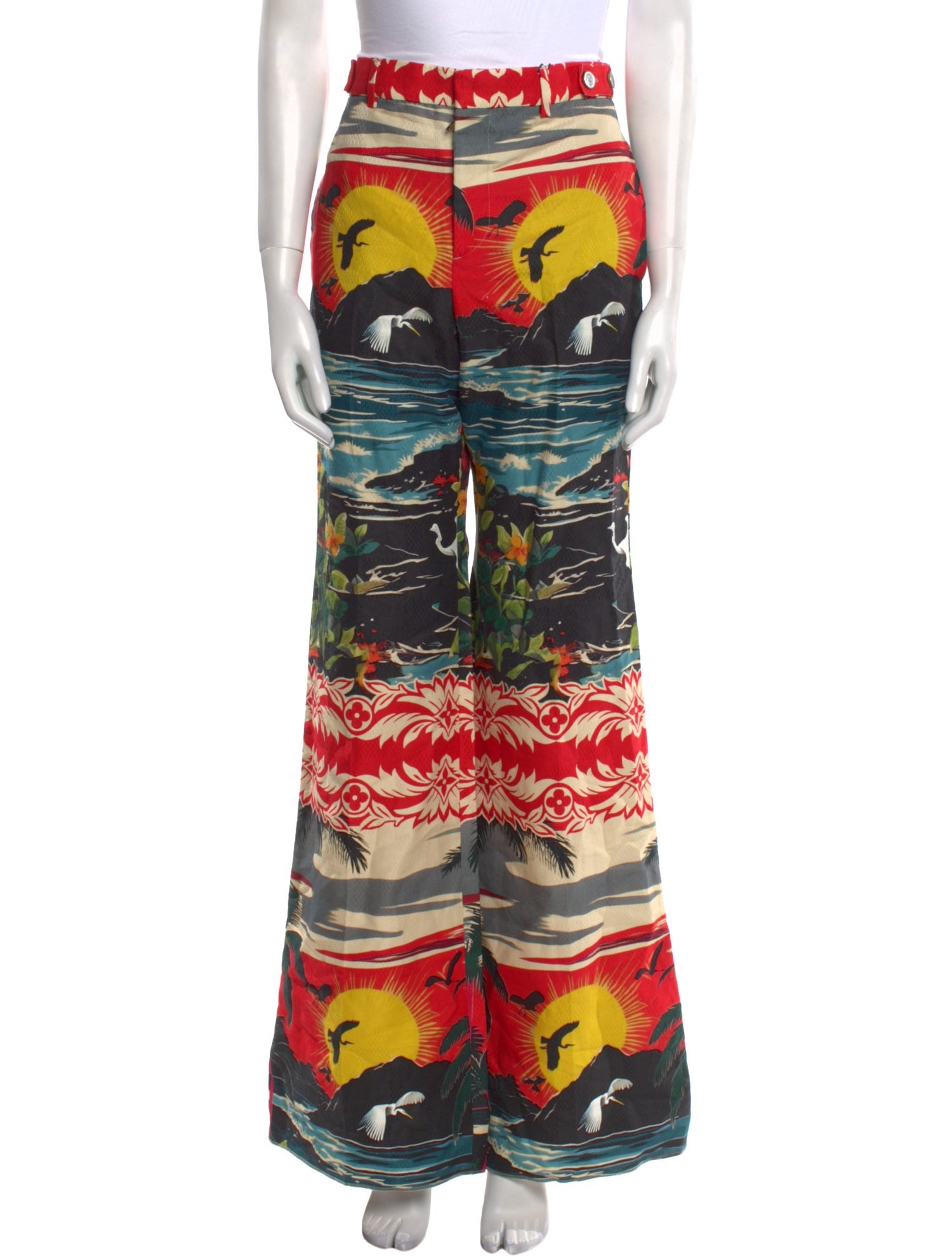 Louis Vuitton 2024 Wide Leg Pants