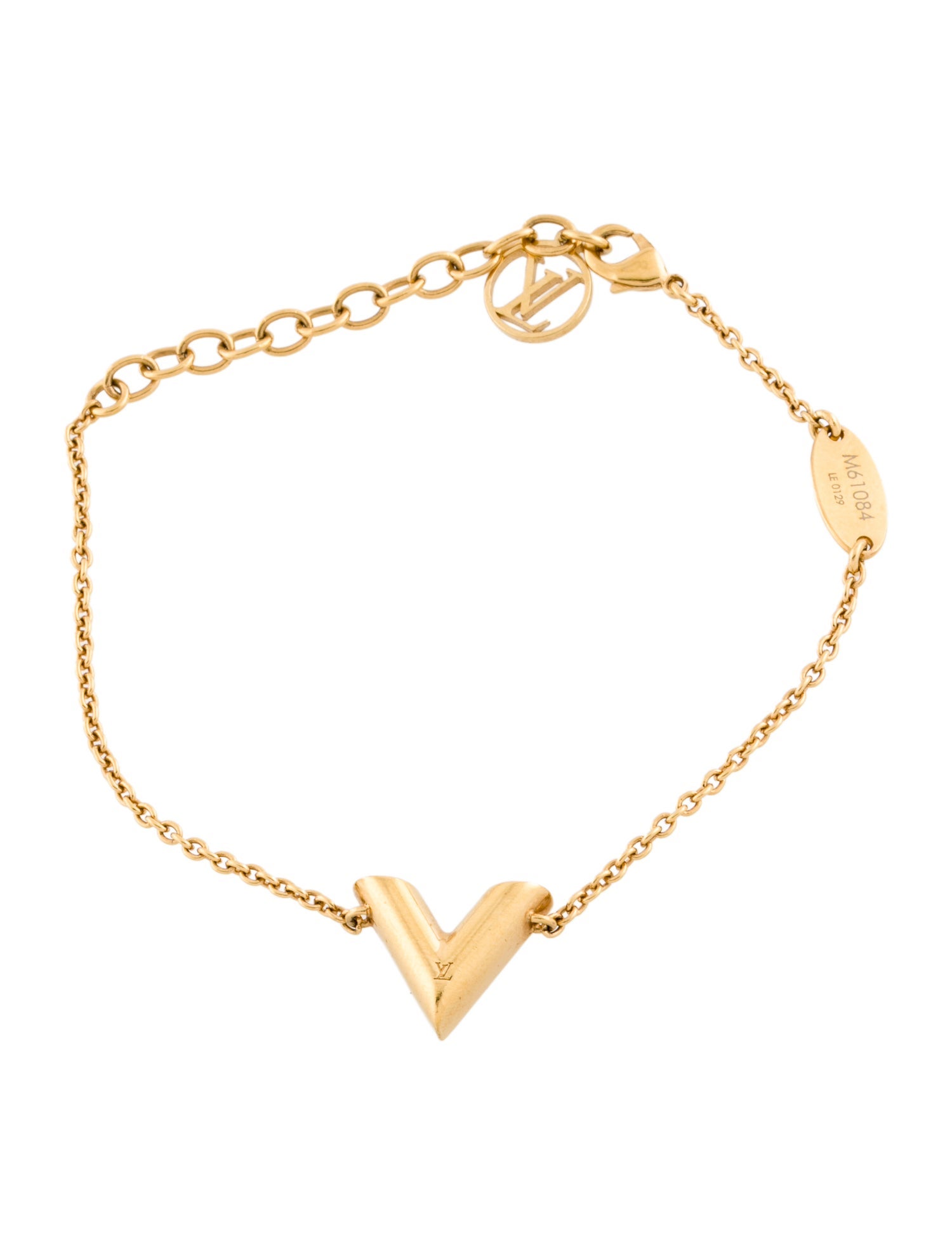 Louis Vuitton Essential V Charm Bracelet