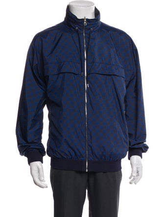 Louis Vuitton 2012 Damier Azur Pattern Windbreaker