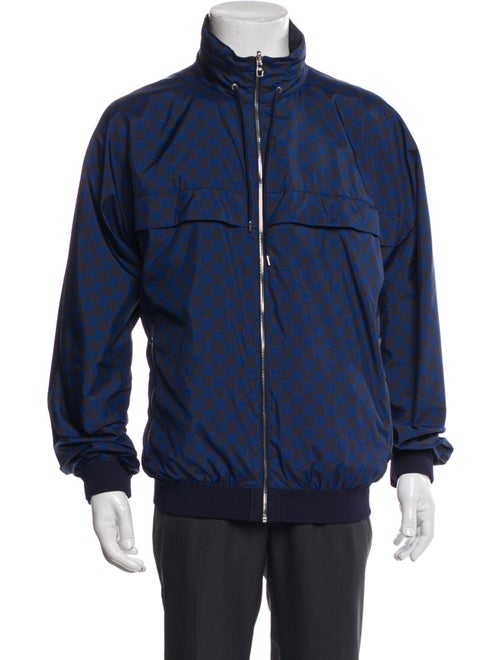 Louis Vuitton 2012 Damier Azur Pattern Windbreaker
