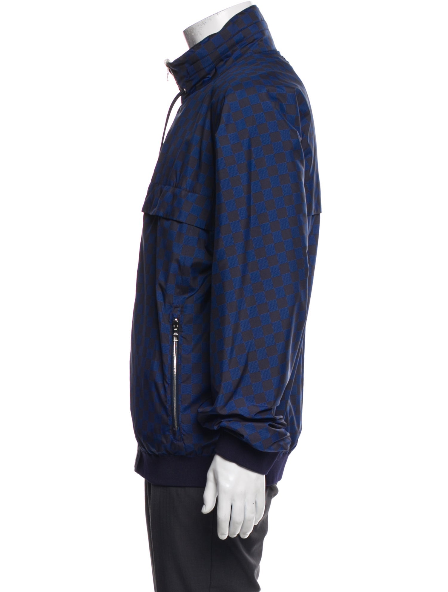 Louis Vuitton 2012 Damier Azur Pattern Windbreaker