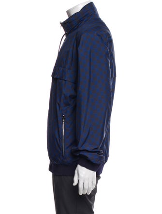 Louis Vuitton 2012 Damier Azur Pattern Windbreaker