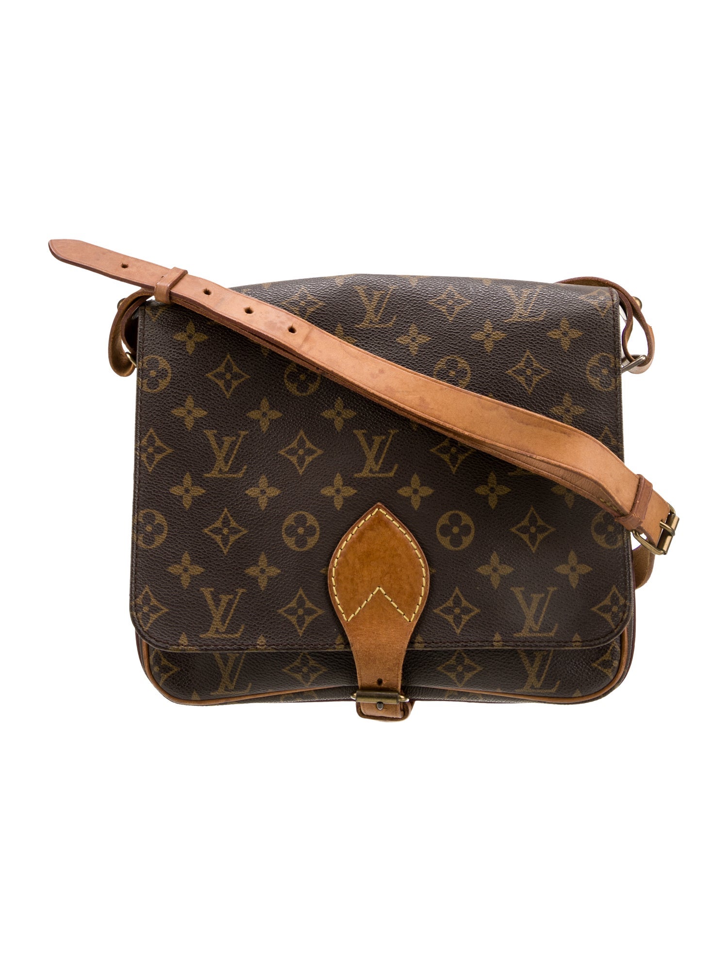 Louis Vuitton LV Monogram Cartouchière GM Vintage