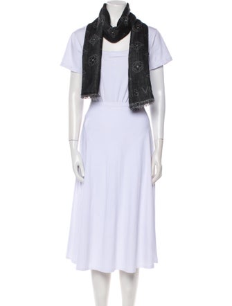 Louis Vuitton Cashmere LV Monogram Scarf