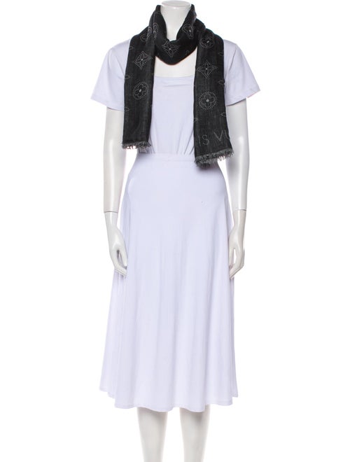 Louis Vuitton Cashmere LV Monogram Scarf