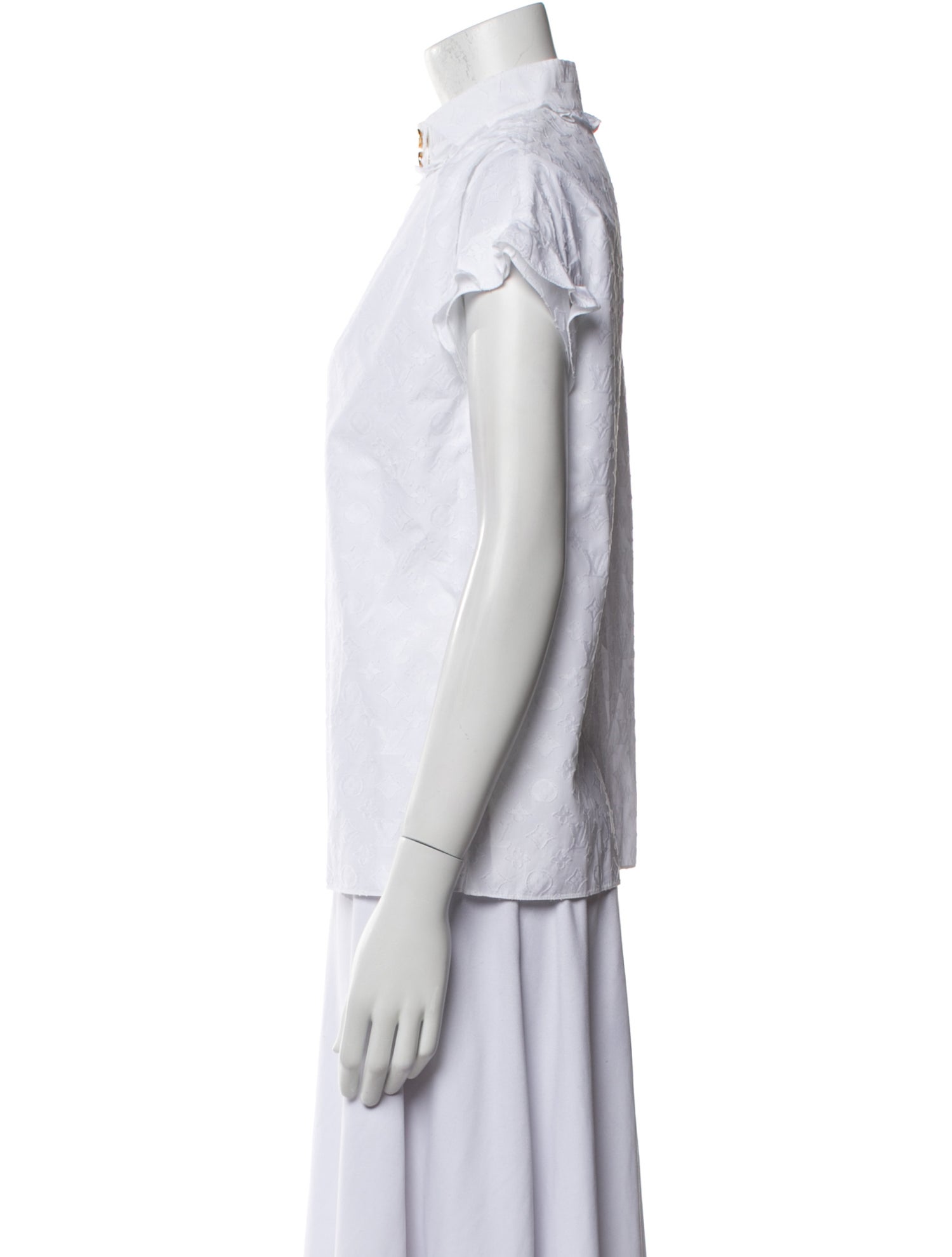 Louis Vuitton 2019 V-Neck Blouse