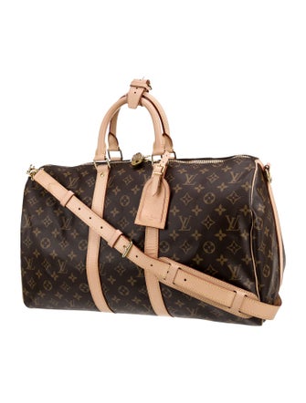 Louis Vuitton LV Monogram Keepall Bandouliere 45