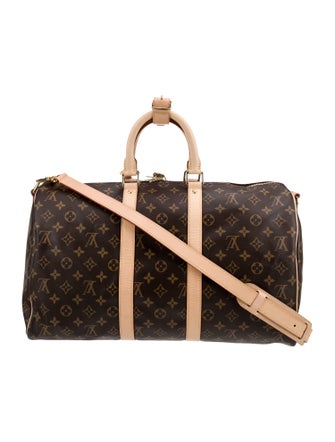 Louis Vuitton LV Monogram Keepall Bandouliere 45