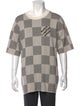 Louis Vuitton 2025 Plaid Print T-Shirt