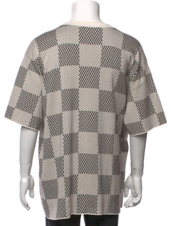 Louis Vuitton 2025 Plaid Print T-Shirt