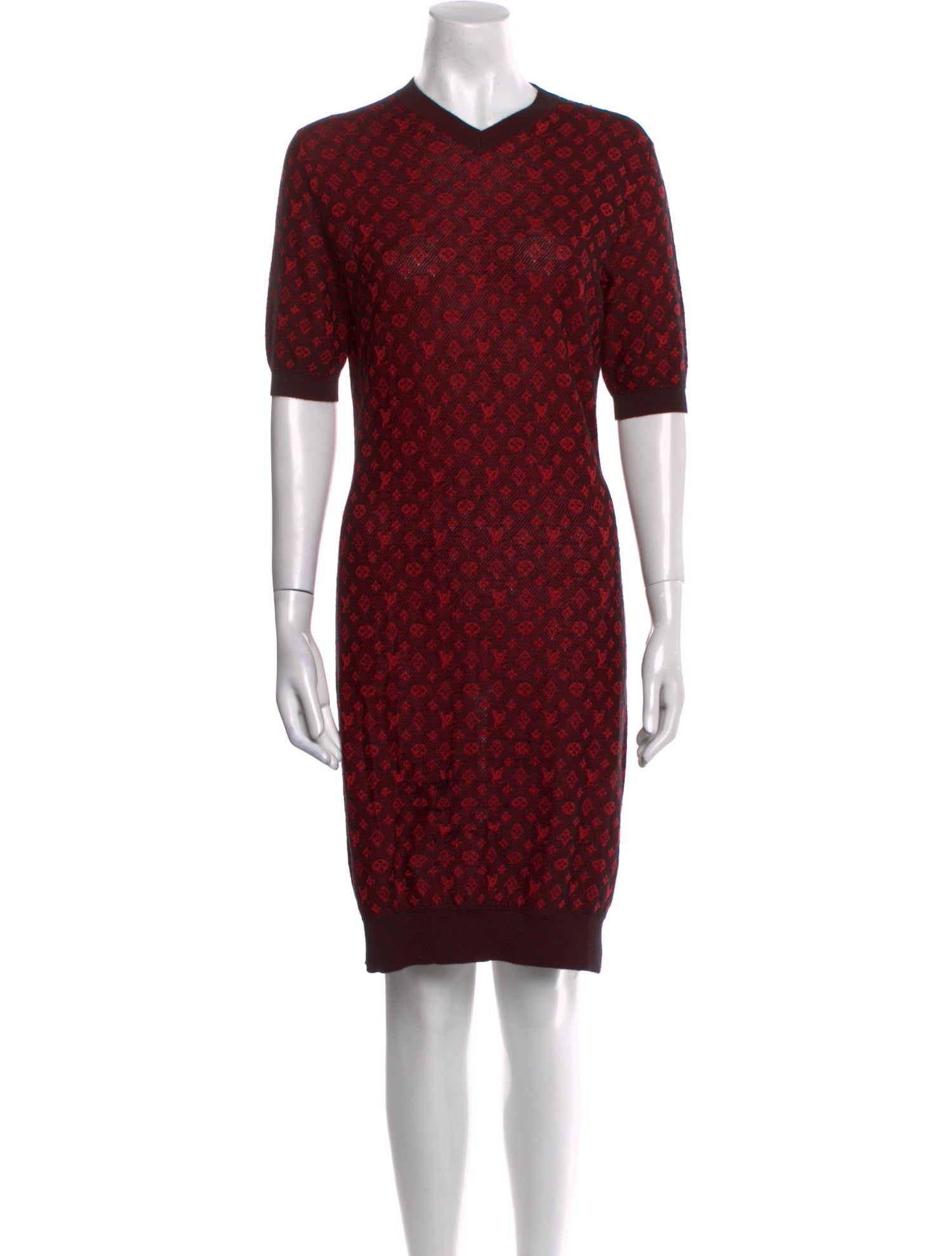 Louis Vuitton Printed Mini Dress