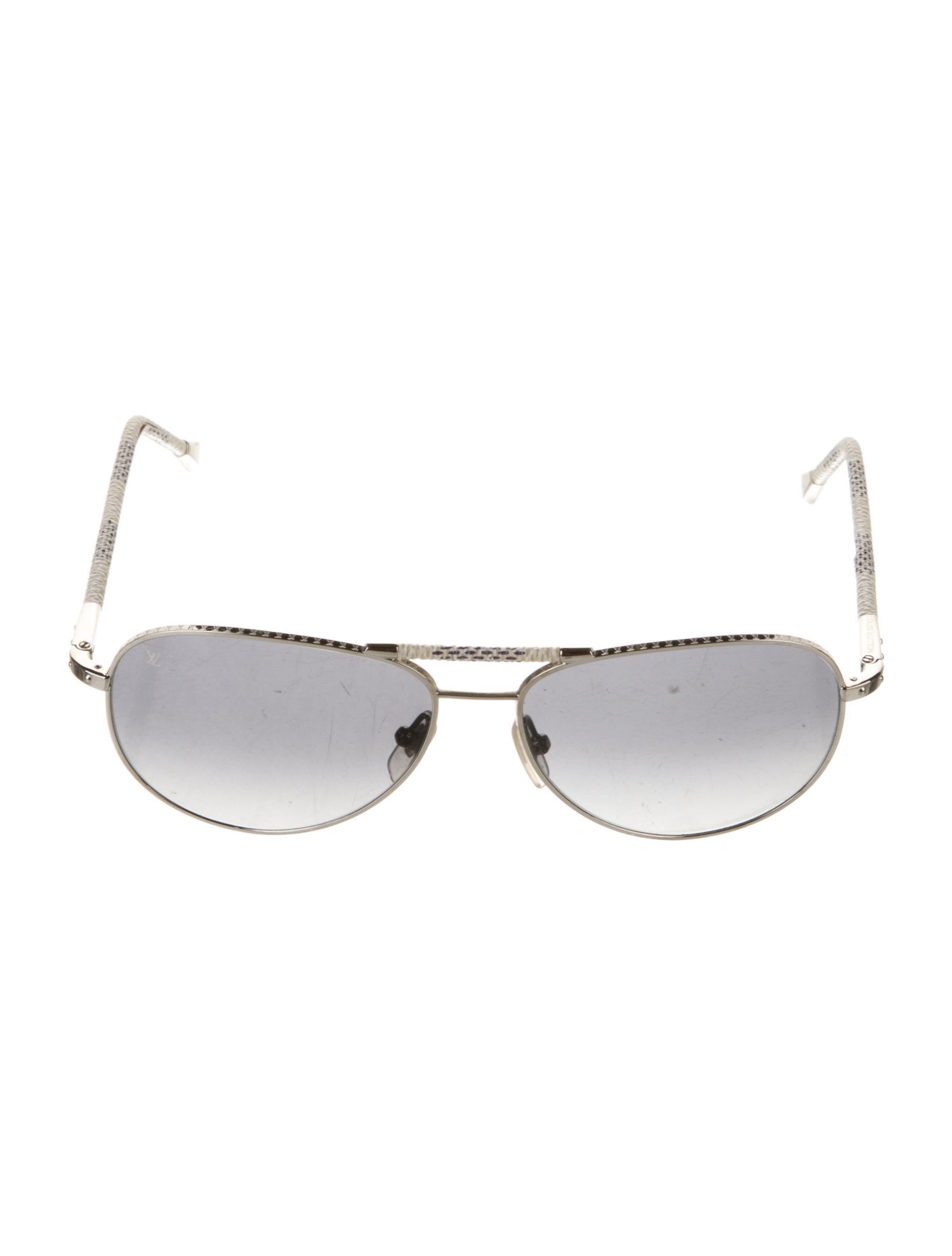 Louis Vuitton Damier Pilote Aviator Sunglasses