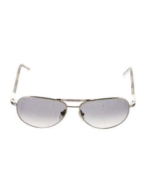 Louis Vuitton Damier Pilote Aviator Sunglasses
