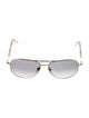 Louis Vuitton Damier Pilote Aviator Sunglasses