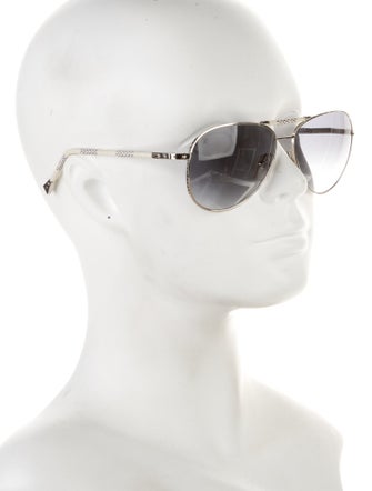 Louis Vuitton Damier Pilote Aviator Sunglasses