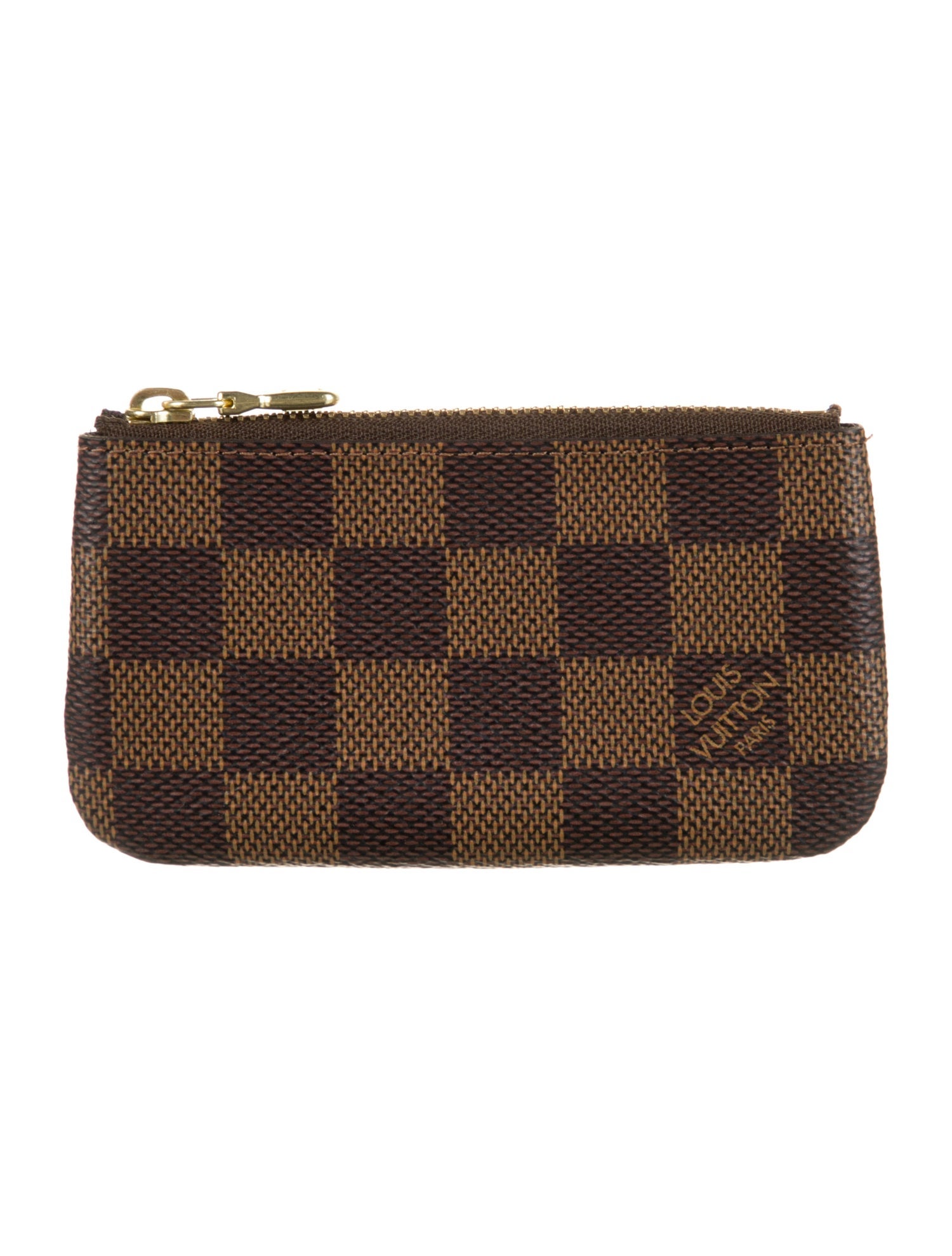 Louis Vuitton 2022 Damier Ebene Pattern Key Holder