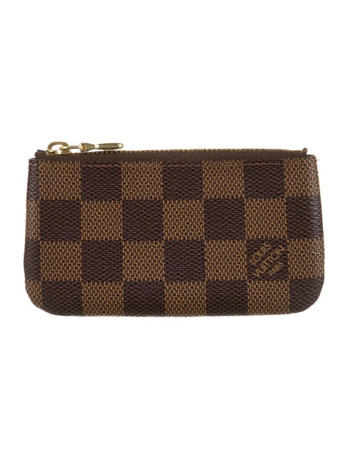 Louis Vuitton 2022 Damier Ebene Pattern Key Holder