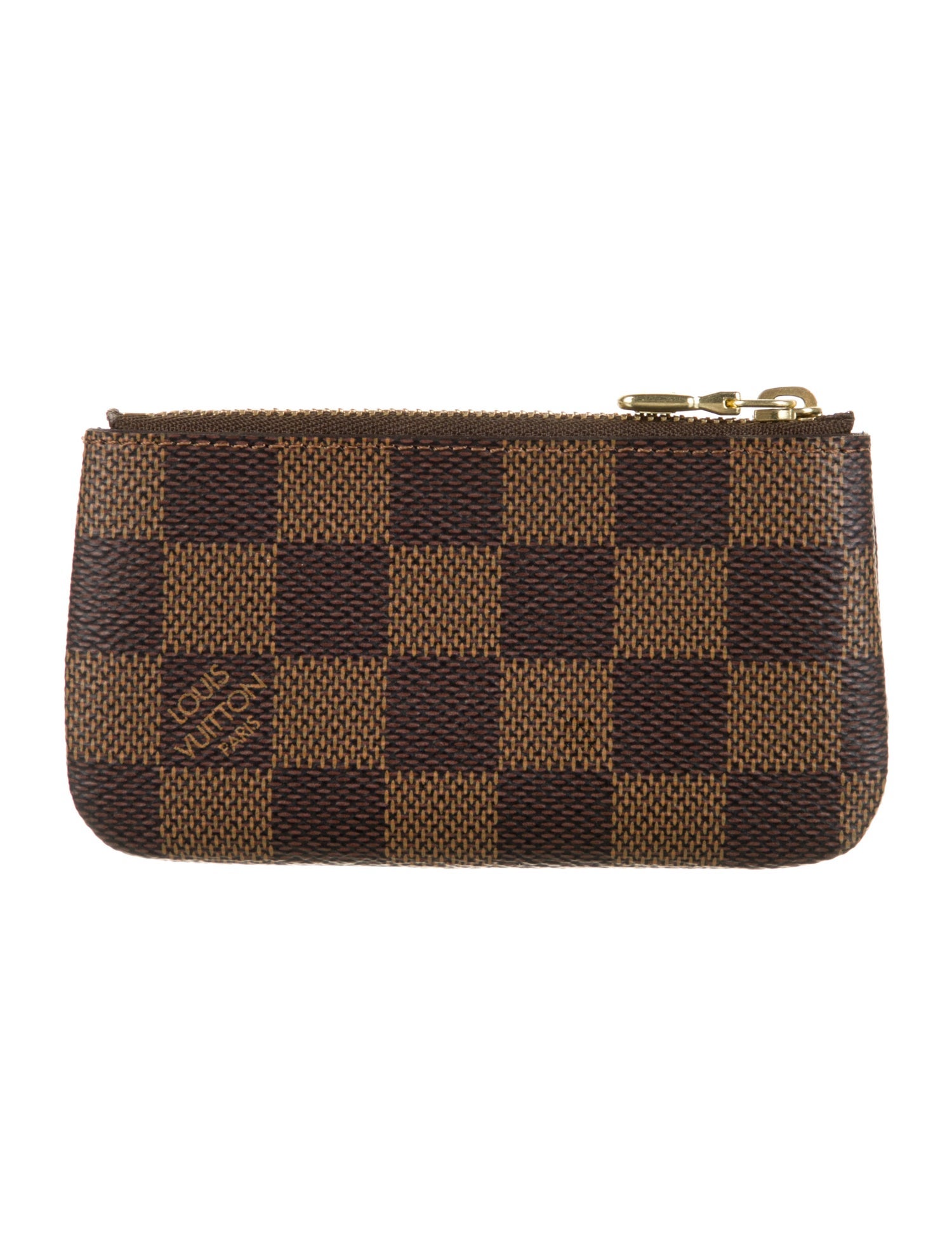 Louis Vuitton 2022 Damier Ebene Pattern Key Holder