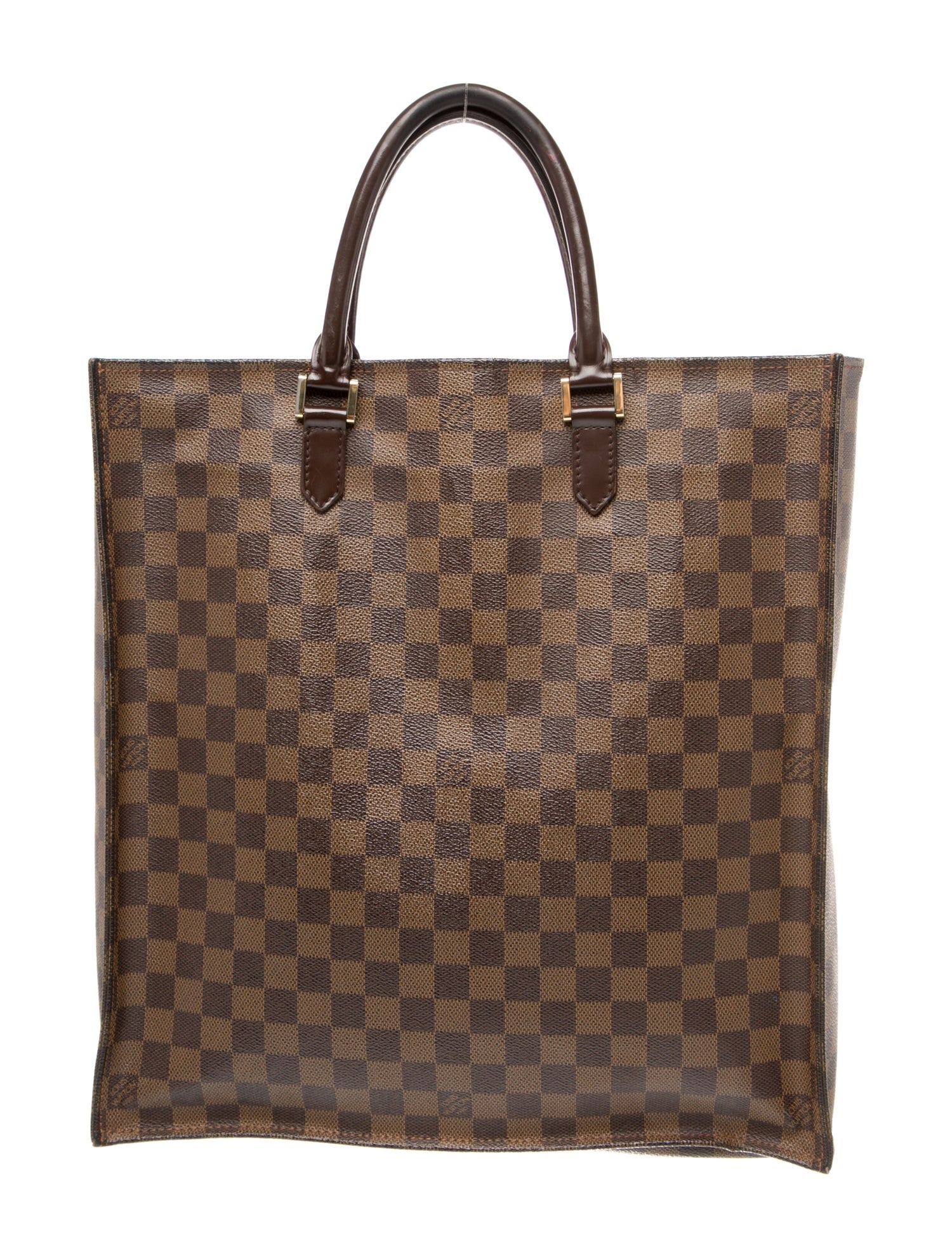 Louis Vuitton Damier Ebene Sac Plat Vintage