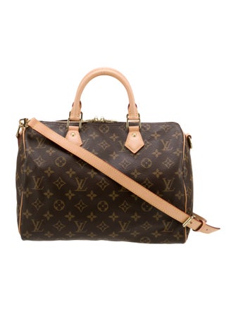 Louis Vuitton LV Monogram Speedy Bandouliere 30