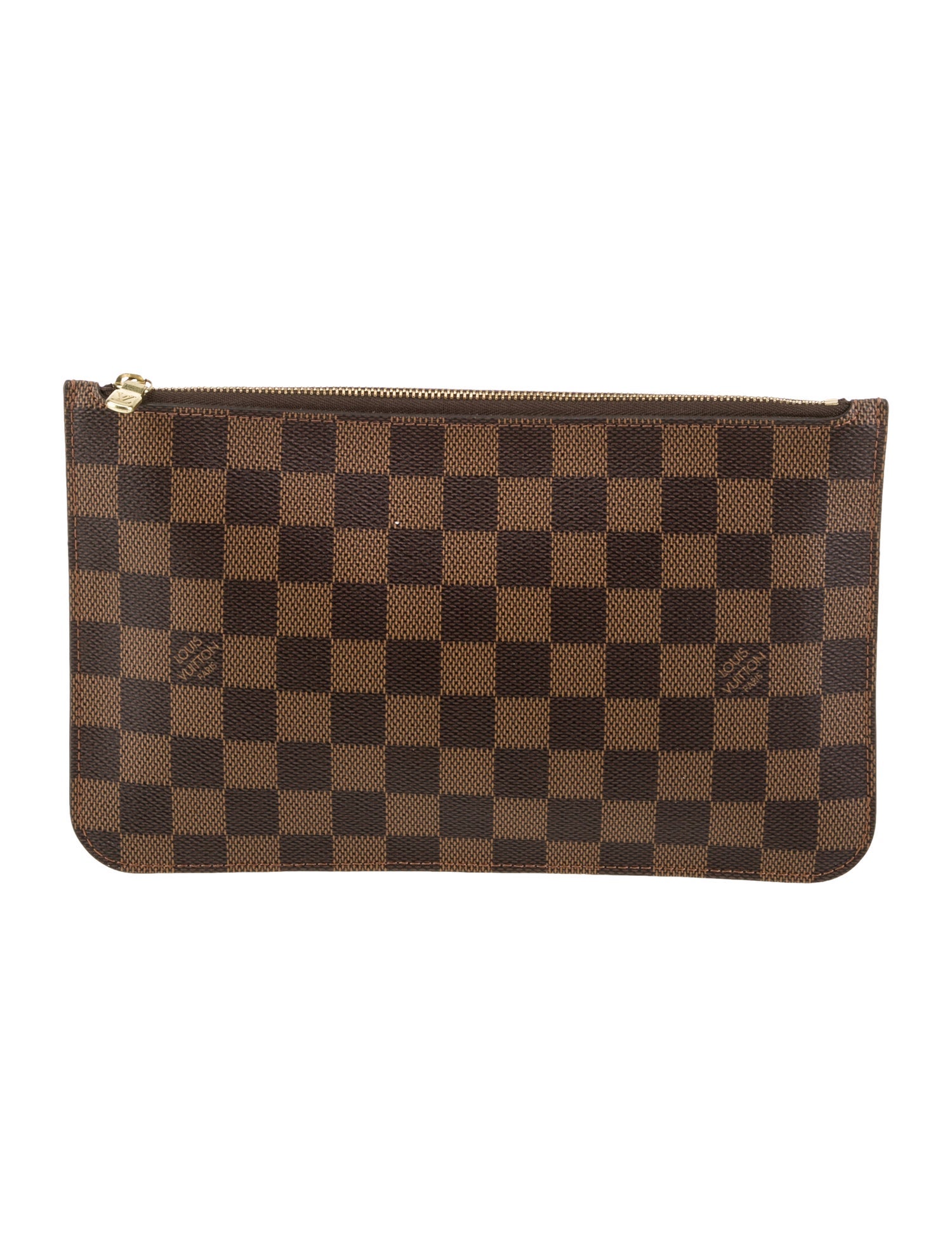 Louis Vuitton Damier Ebene Neverfull Pouch