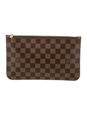 Louis Vuitton Damier Ebene Neverfull Pouch