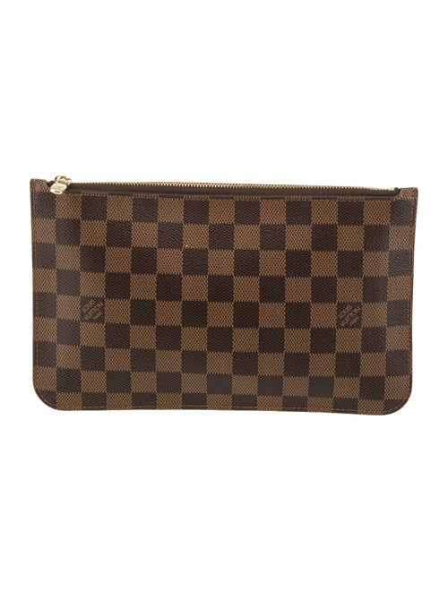 Louis Vuitton Damier Ebene Neverfull Pouch