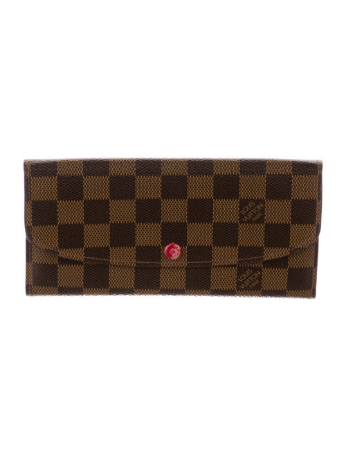 Louis Vuitton 2014 Damier Ebene Pattern Wallet