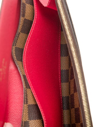 Louis Vuitton 2014 Damier Ebene Pattern Wallet
