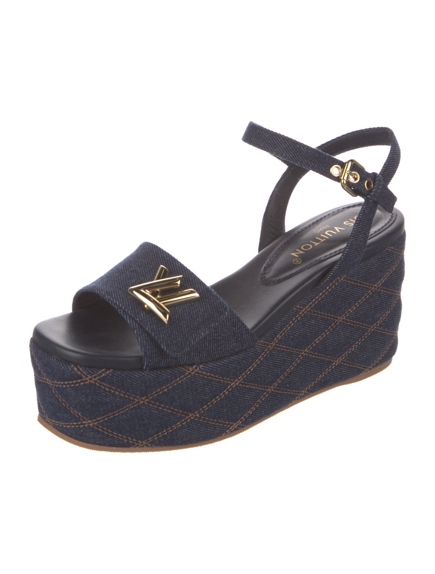 Louis Vuitton Denim Espadrilles