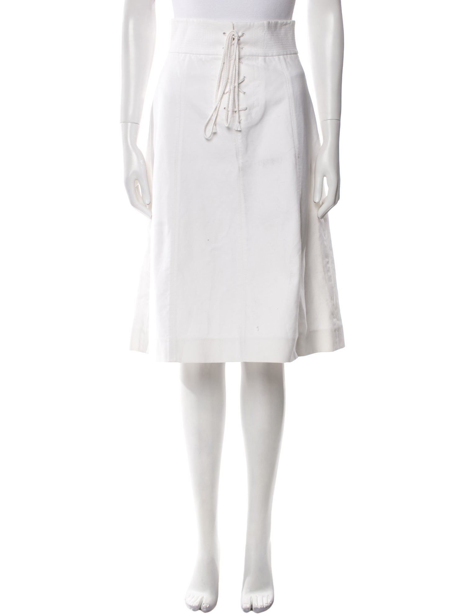 Louis Vuitton Vintage Knee-Length Skirt