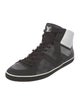 Louis Vuitton Damier Graphite Pattern Leather Trim Embellishment Sneakers