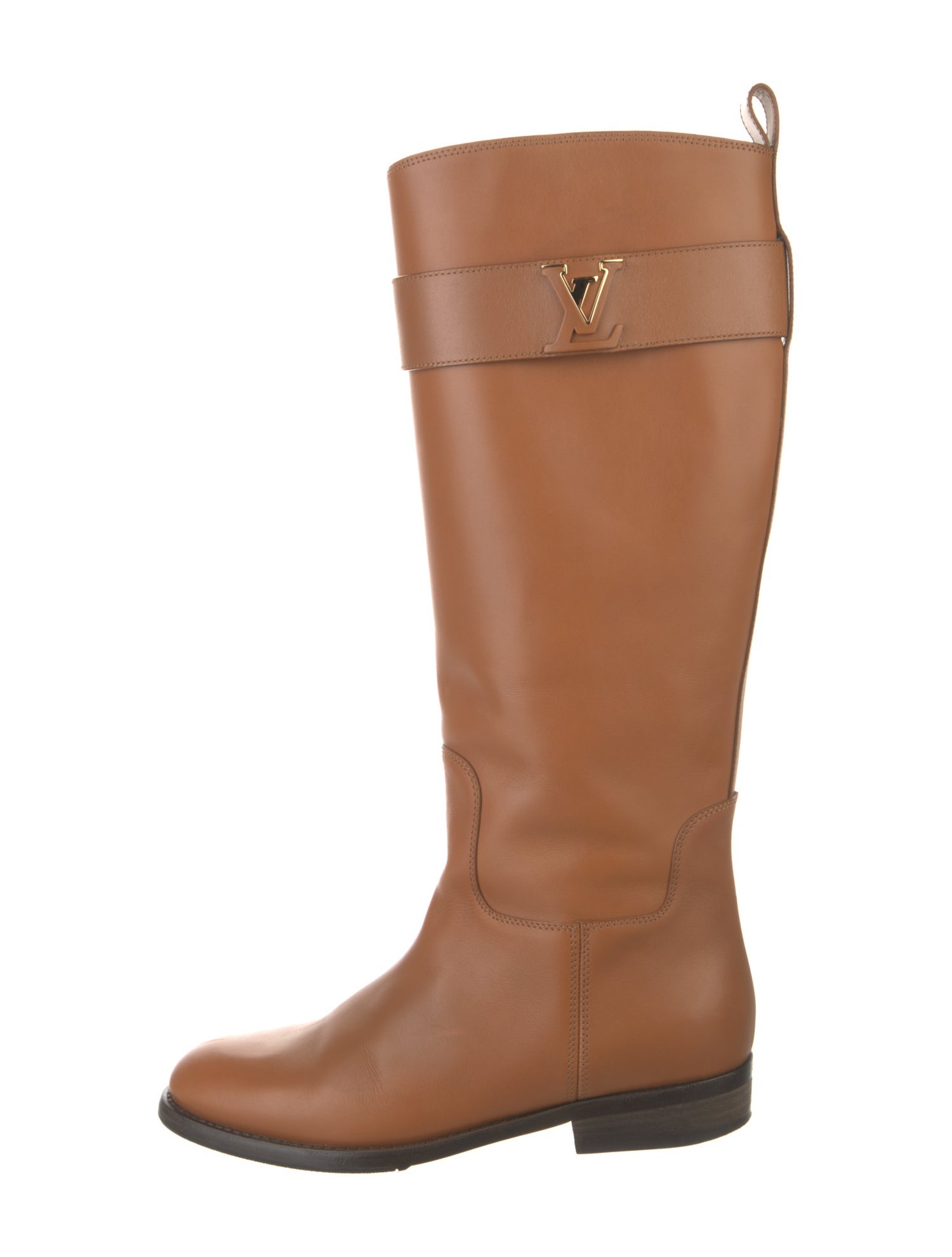 Louis Vuitton Leather Riding Boots