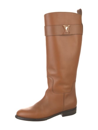 Louis Vuitton Leather Riding Boots