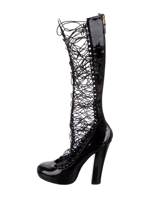 Louis Vuitton Patent Leather Boots