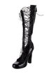 Louis Vuitton Patent Leather Boots
