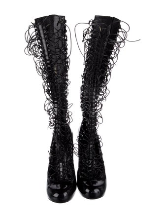 Louis Vuitton Patent Leather Boots