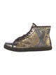 Louis Vuitton Leather Printed Sneakers