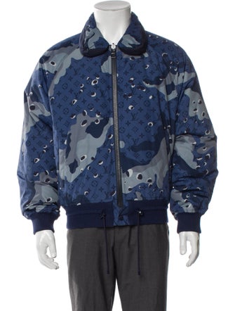 Louis Vuitton 2020 'Reversible' Camouflage Trucker Jacket
