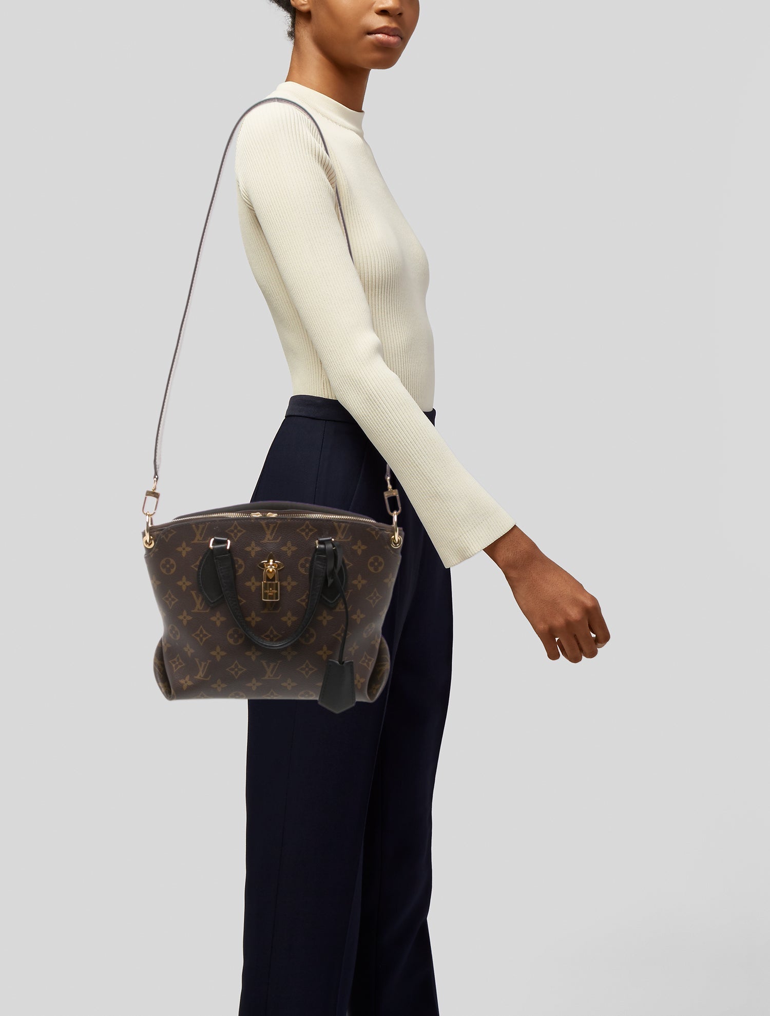 Louis Vuitton LV Monogram Flower Zipped Tote