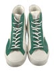 Louis Vuitton Leather Colorblock Pattern Sneakers