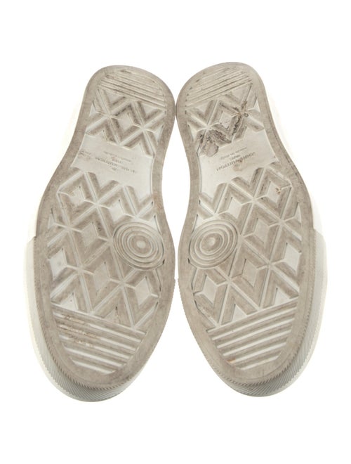 Louis Vuitton Leather Colorblock Pattern Sneakers