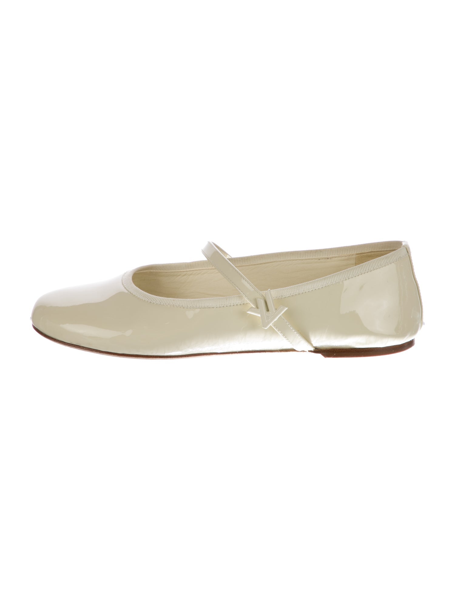 Louis Vuitton Patent Leather Mary Jane Flats