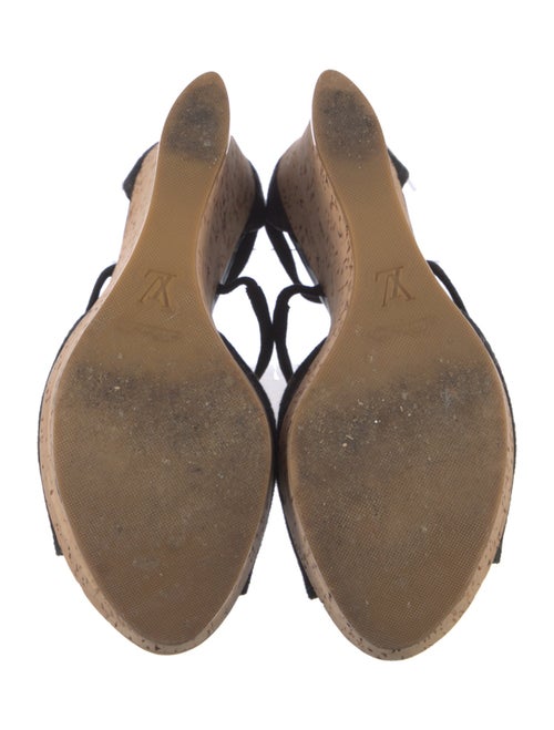 Louis Vuitton LV Monogram Crocodile T-Strap Pumps