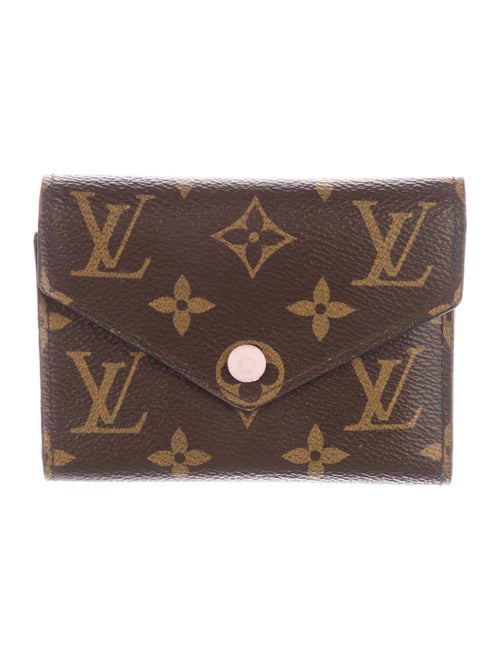 Louis Vuitton Monogram Pattern Coated Canvas Victorine Wallet