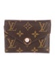 Louis Vuitton Monogram Pattern Coated Canvas Victorine Wallet