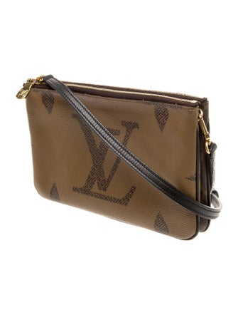 Louis Vuitton Monogram Double Zip Pochette