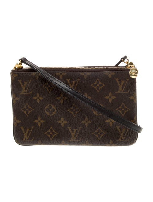 Louis Vuitton Monogram Double Zip Pochette