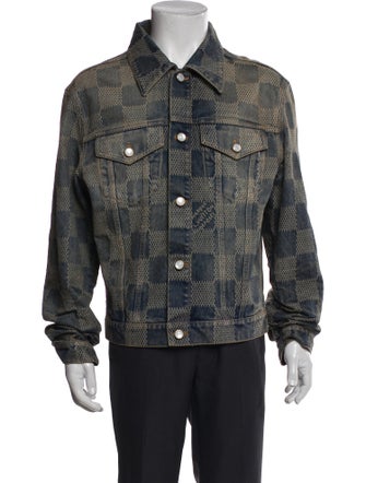 Louis Vuitton 2024 Signature Logo Denim Jacket
