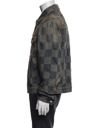 Louis Vuitton 2024 Signature Logo Denim Jacket